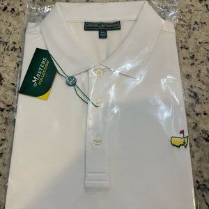 New White Masters Collection Men's Golf Shirt sz XXL